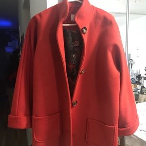 EMMELLE wool winter pea coat